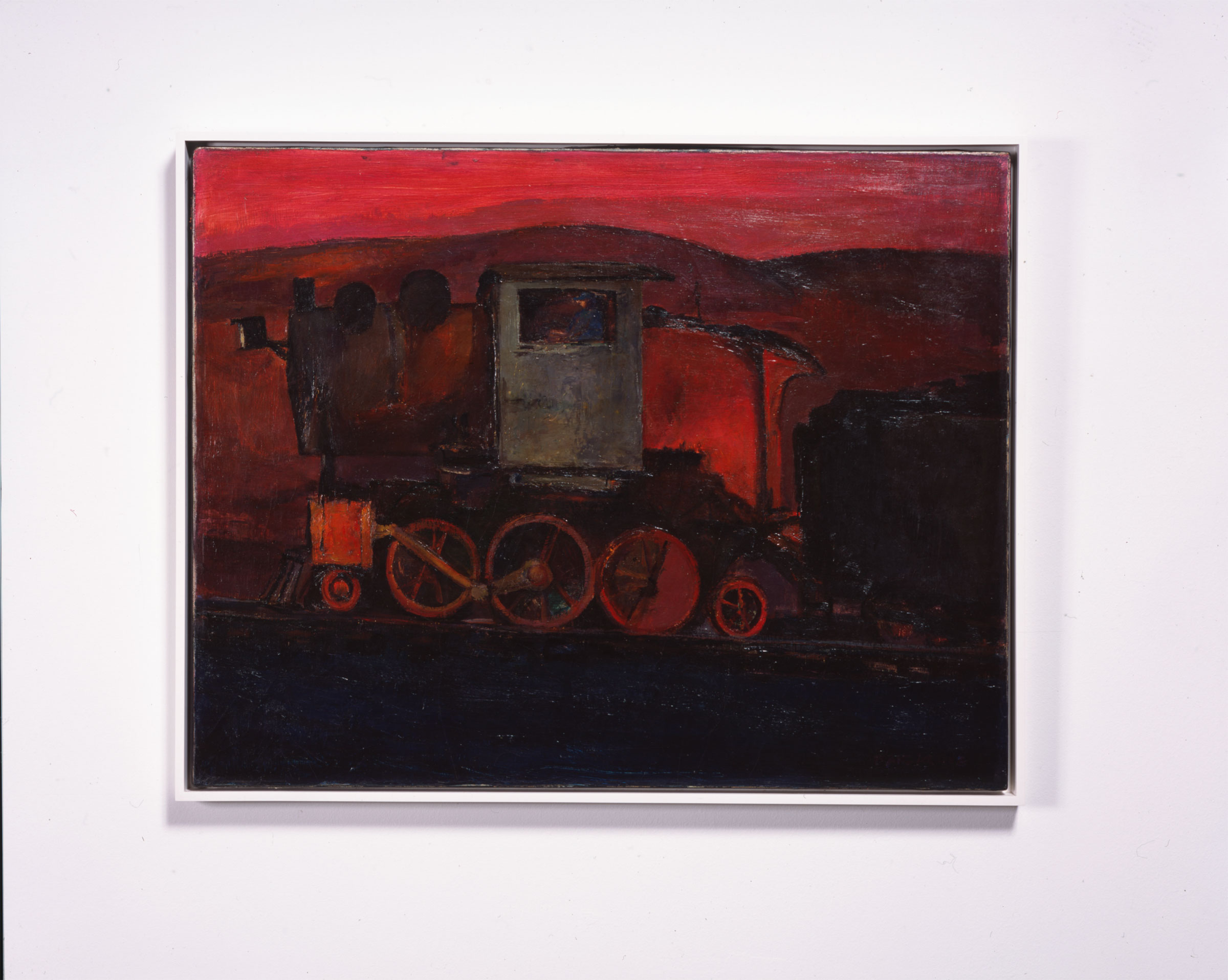Franz Kline, Locomotive, 1942